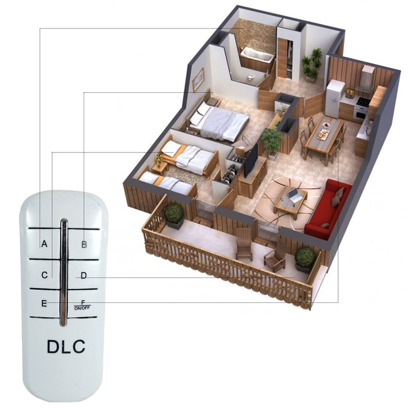 ریموت کنترل دی ال سی کد MKB-89