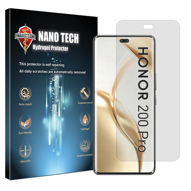 محافظ صفحه نمایش مات نانو تک مدل Tough مناسب برای گوشی موبایل آنر 200 Pro