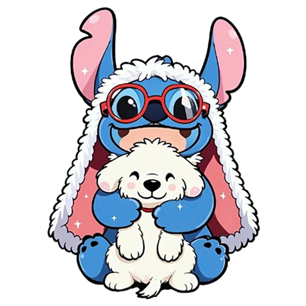  استیکر پارچه و لباس پاد آفرین طرح استیچ کد 3906