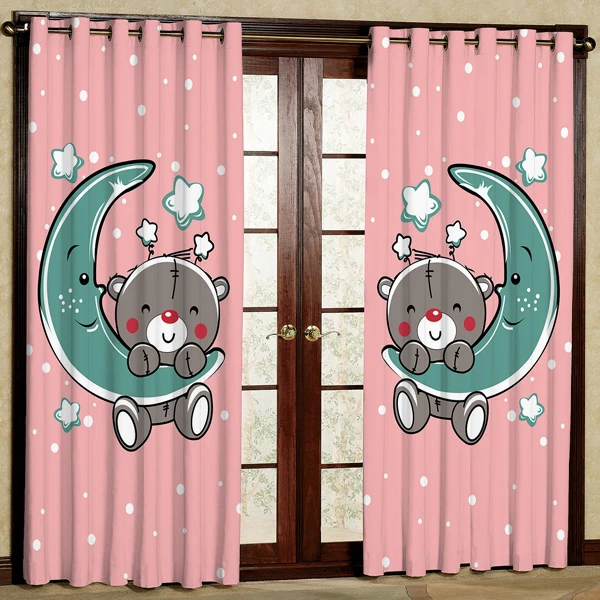 پرده پانچی مدل مخمل کد 6391 سایز 280x140 سانتی متر