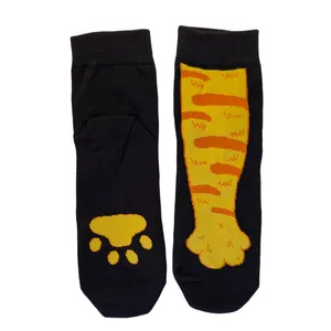 جوراب ساق کوتاه مدل پا گربه ای