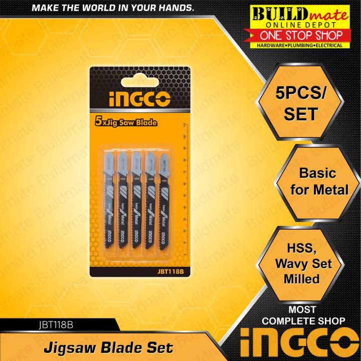 تیغه اره عمودبر اینکو مدل JBT-118B مجموعه 5 عددی