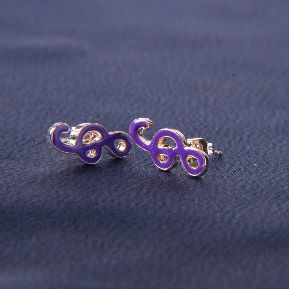 گوشواره دخترانه طرح نت کد RKH_513 گوشواره دخترانه طرح نت کد RKH_513