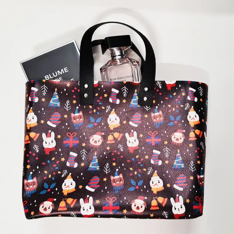 ساک هدیه طرح حیوانات کریسمس مدل GBA131205