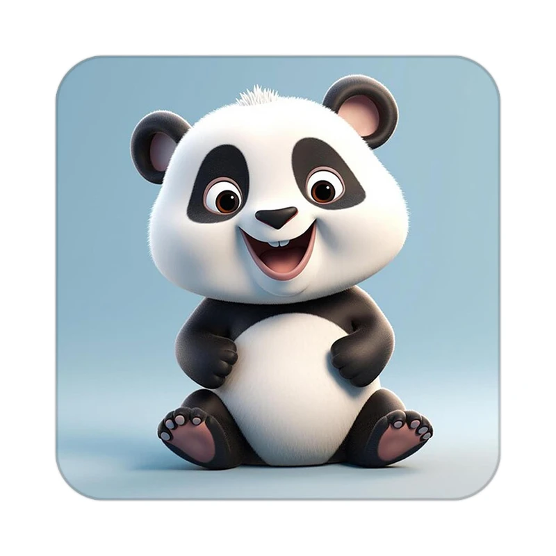 زیر لیوانی کاکتی طرح حیوانات کارتونی مدل mp27200