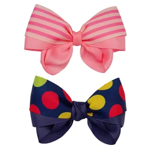 گیره مو دخترانه مدل پروانه بسته 2 عددی