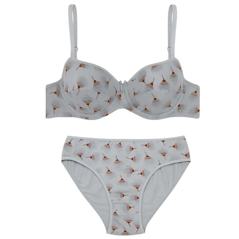 ست شورت و سوتین زنانه میس مدل فنردار کد 5397