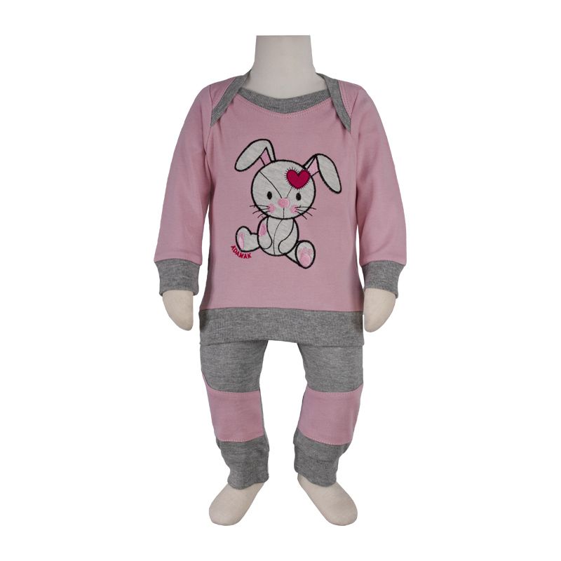 ست 3 تکه لباس نوزادی آدمک طرح خرگوش کد 118061 -  - 4