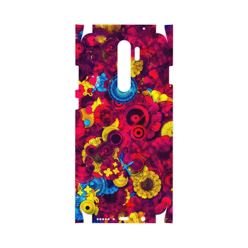 برچسب پوششی ماهوت مدل Vector Flower Garden Digital Art-FullSkin مناسب برای گوشی موبایل شیائومی Redmi Note 8 Pro