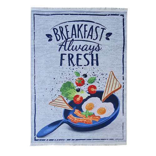 فرش ماشینی مدل فرشینه طرح آشپزخانه کد 100419