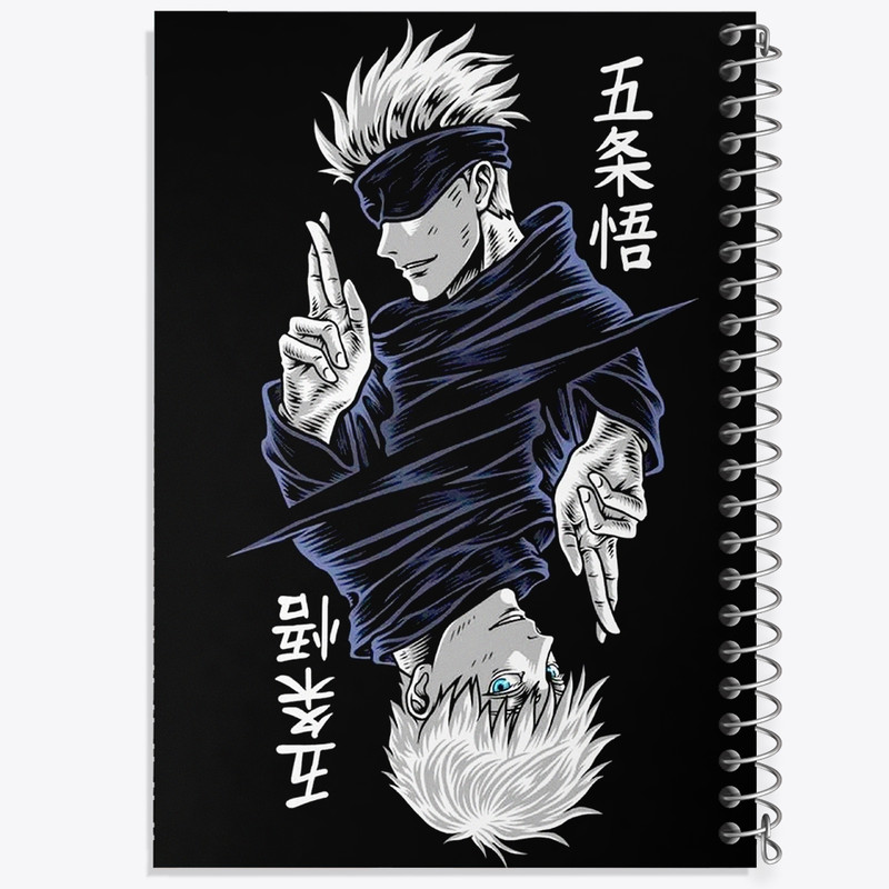 دفتر مشق 100 برگ خندالو طرح انیمه جوجوتسو کایزن کد F1950