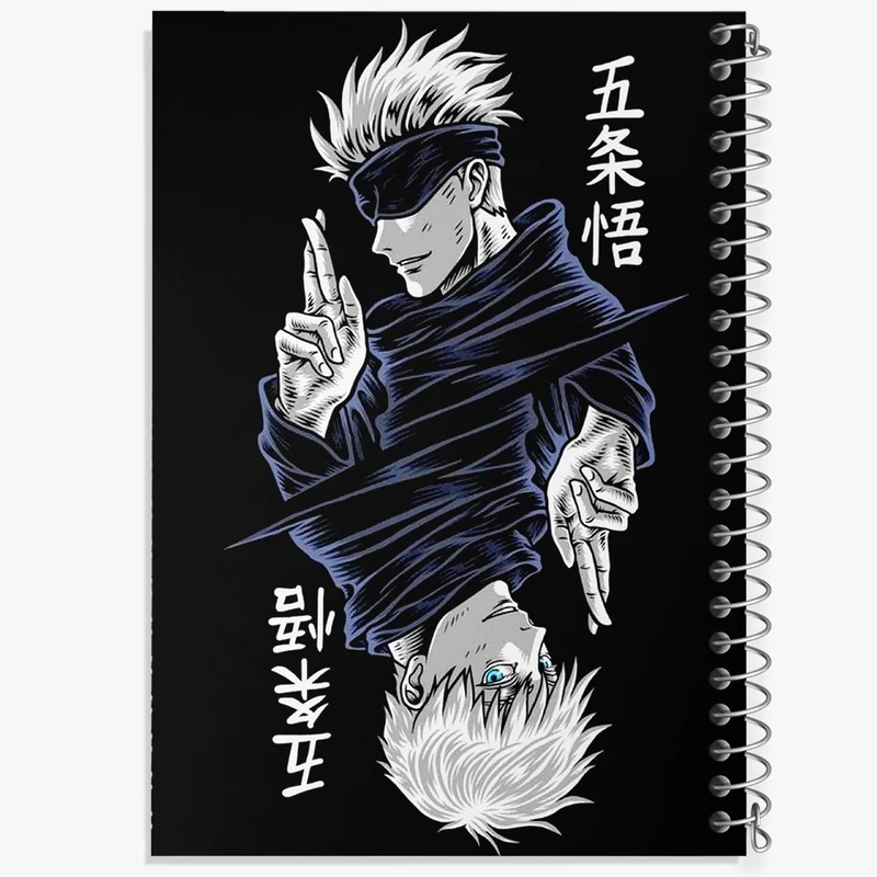 دفتر مشق 50 برگ خندالو طرح انیمه جوجوتسو کایزن کد F1950