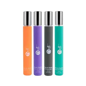 عطر جیبی دکلت مدل 258 حجم 15 میلی لیتر مجموعه 4 عددی