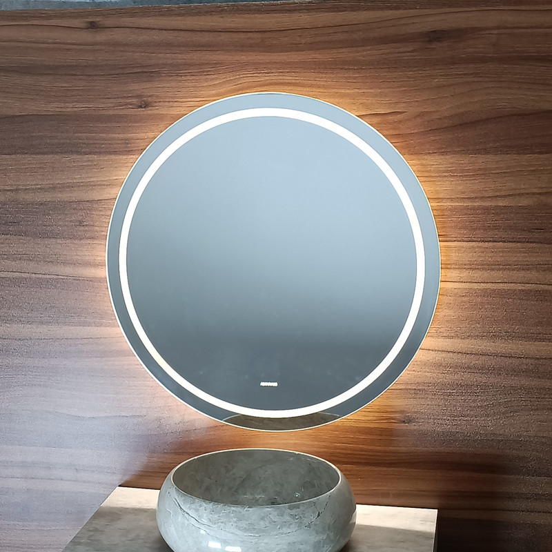آینه سرویس بهداشتی آسان نصب فارابی مدل  بک لایت کد CR17S031/1