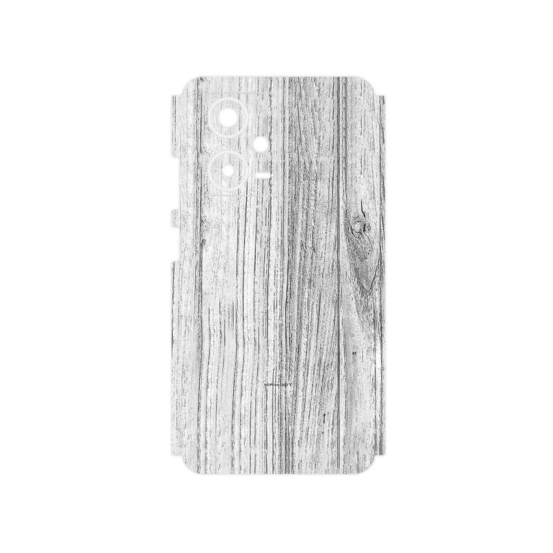 برچسب پوششی ماهوت مدل White_Wood مناسب برای گوشی موبایل شیائومی Redmi Note 12 Pro Plus