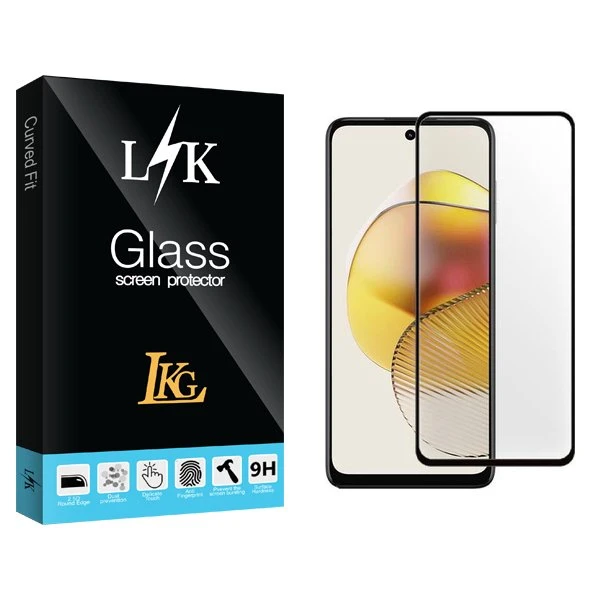 محافظ صفحه نمایش شیشه ای ال کا جی مدل LKK مناسب برای گوشی موبایل موتورولا Moto G73