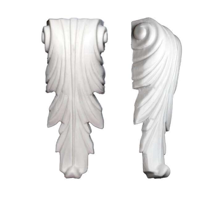 ابزار پیش ساخته مدل گل سرستون پی وی سی کد 4 بسته 2 عددی