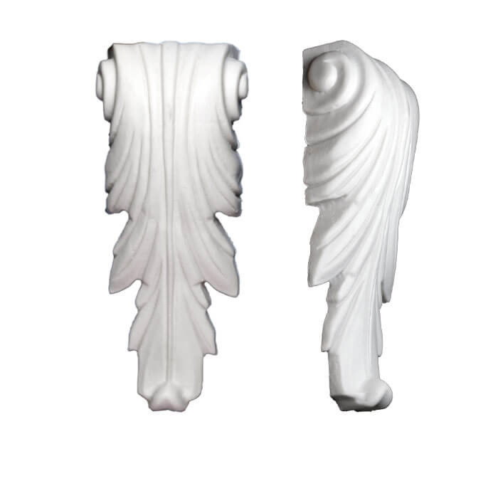 ابزار پیش ساخته مدل گل سرستون پی وی سی کد 4 بسته 2 عددی