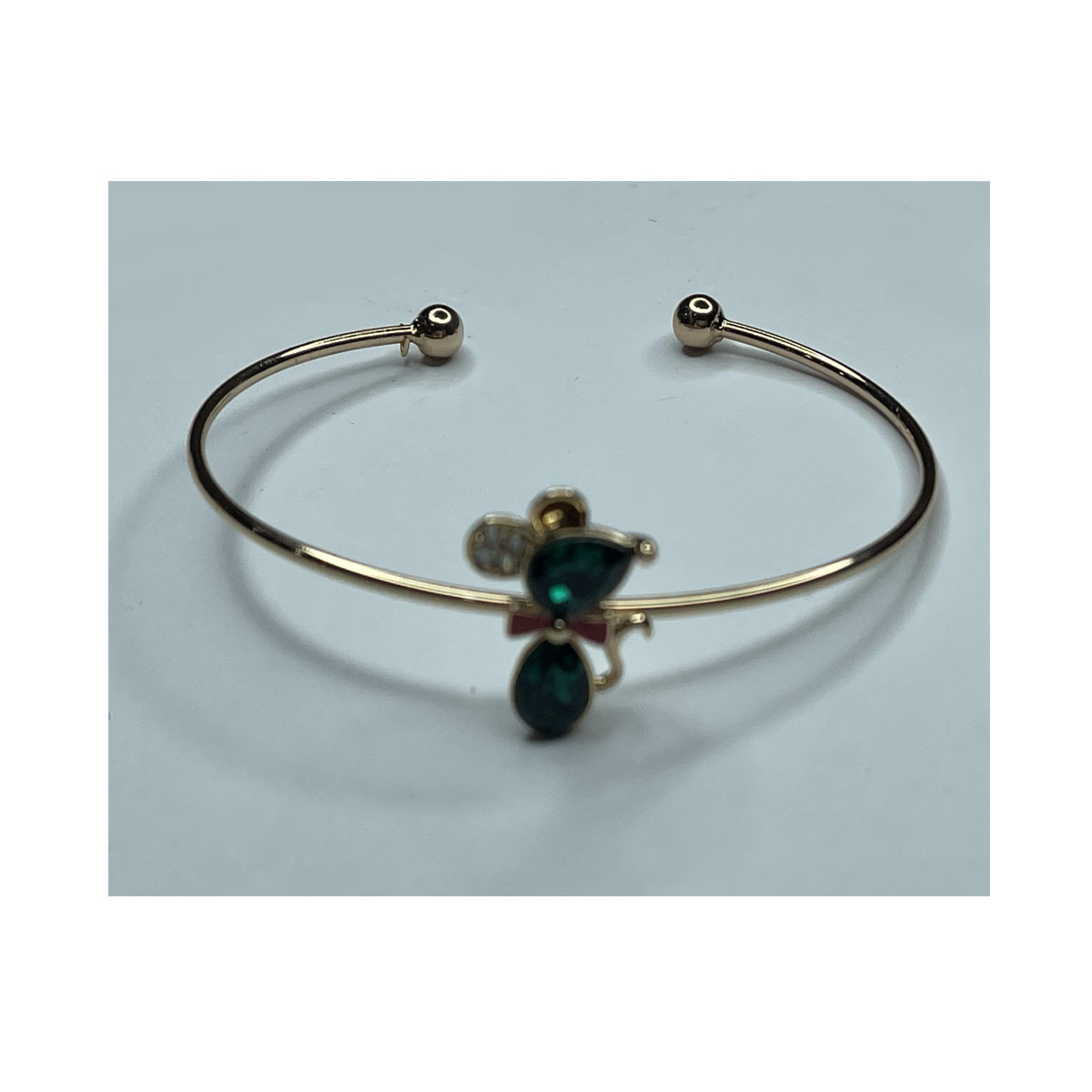 دستبند النگویی دخترانه مدل موش جواهر دستبند النگویی دخترانه مدل موش جواهر