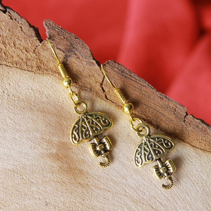 گوشواره دخترانه مدل فانتزی کد GZN_100