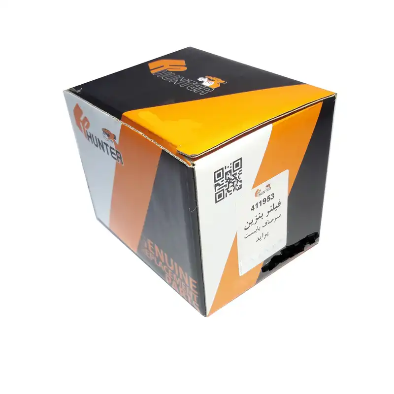 صافی بنزین هانتر کد 411953 مناسب برای پراید به همراه بست