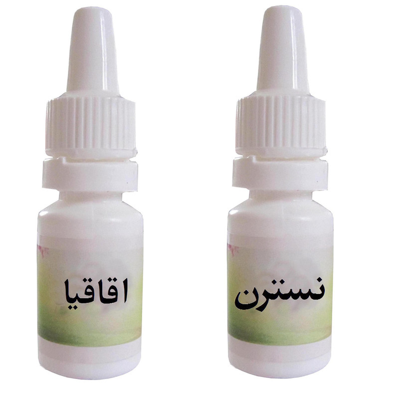 اسانس شمع مدل نسترن و اقاقيا حجم 10 ميلي ليتر بسته 2 عددي