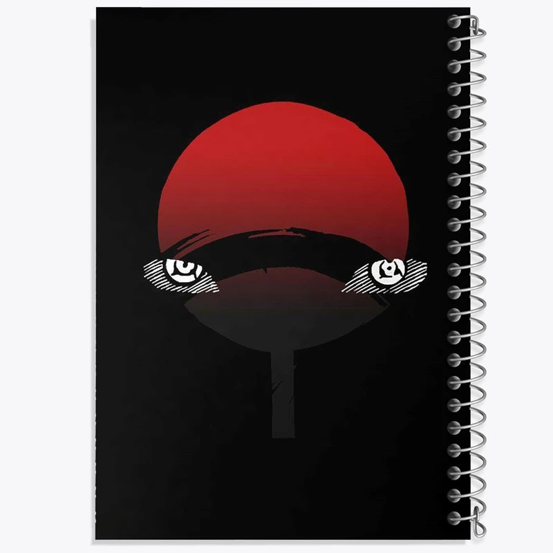 دفتر نت موسیقی 50 برگ خندالو مدل خاندان اوچیها انیمه ناروتو Naruto کد 11273