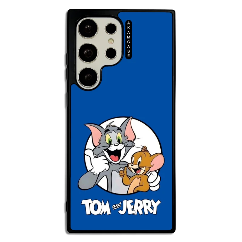 کاور آکام مدل AMC-WSGS23U-TOM & JERRY4 مناسب برای گوشی موبایل سامسونگ Galaxy S23 Ultra