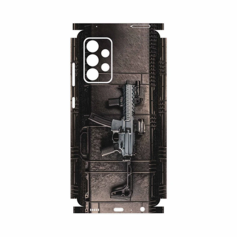 برچسب پوششی ماهوت مدل Gun-FullSkin مناسب برای گوشی موبایل سامسونگ Galaxy A52 5G