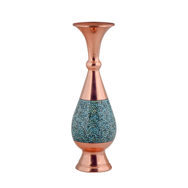 گلدان فیروزه کوبی هنرلوکس کد FG30
