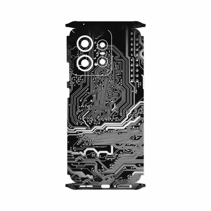 برچسب پوششی ماهوت مدل Black_Printed_Circuit_Board-FullSkin مناسب برای گوشی موبایل موتورولا Edge 50 Pro