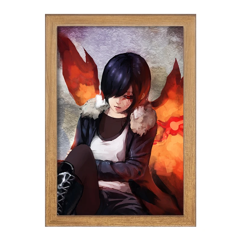 تابلو خندالو مدل توکا کریشیما انیمه یورنیم Your Name  کد 16264