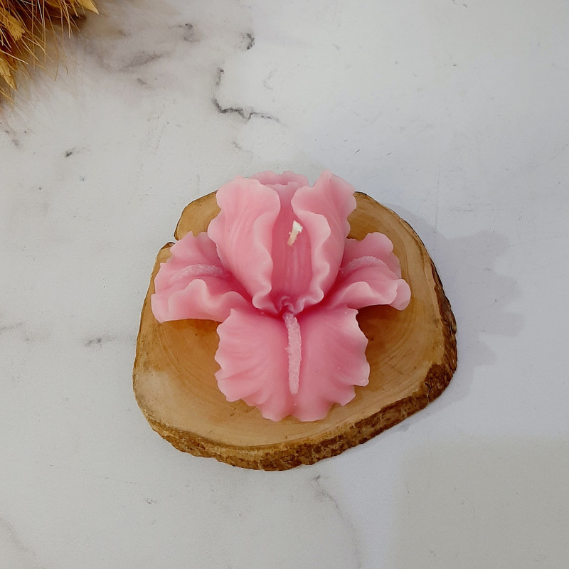 شمع مدل زنبق مجموعه 2 عددی