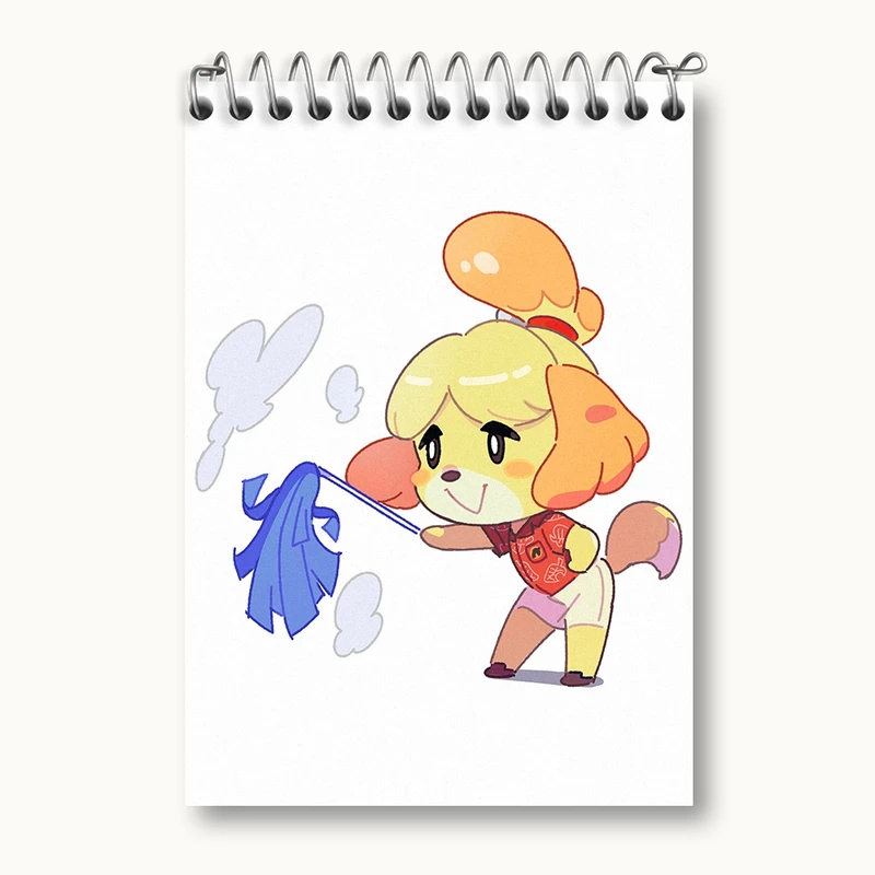 دفتر یادداشت 50 برگ خندالو مدل بازی انیمال کراسینگ (Animal Crossing) کد 32637