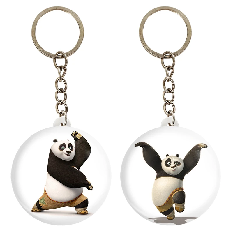 جاکلیدی خندالو مدل پاندا کونگ فو کار کد 13821377 مجموعه 2 عددی