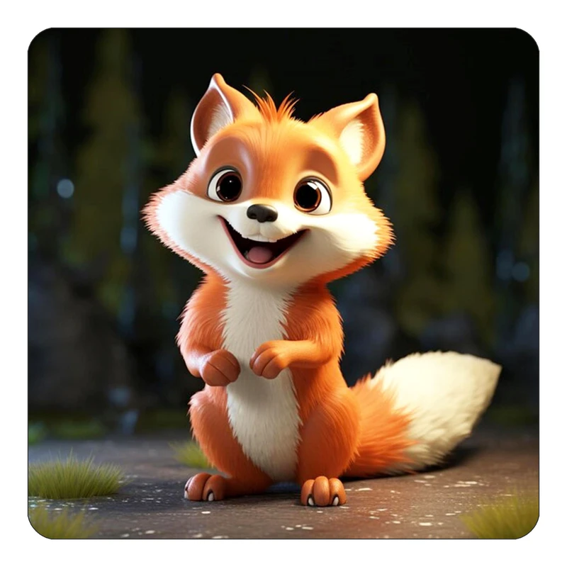 مگنت کاکتی طرح حیوانات کارتونی مدل mp27230