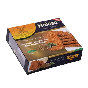 بیسکوییت هل و تزیین کنجد نکیسا- 2700 گرم