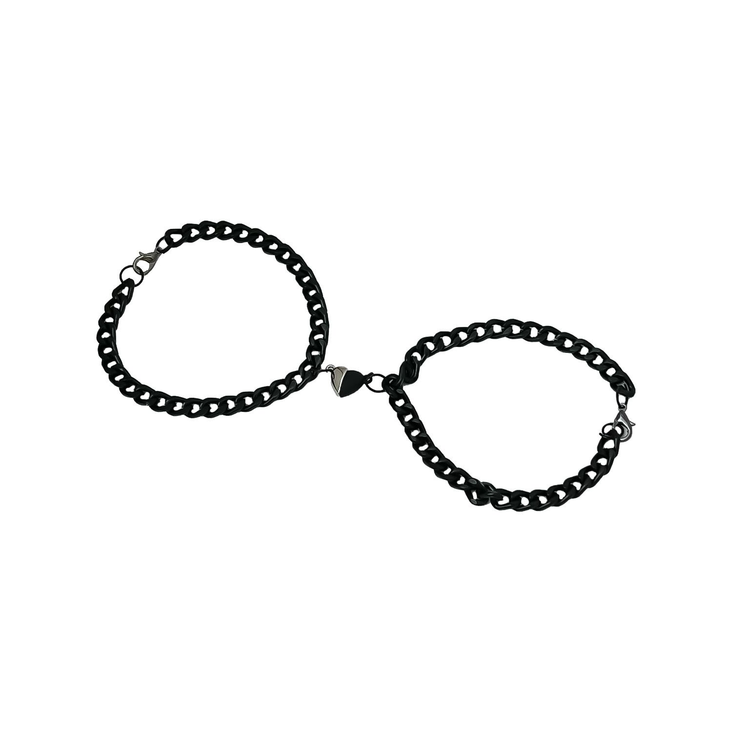 دستبند زنانه مدل دوستی مگنتی مجموعه 2 عددی -  - 2