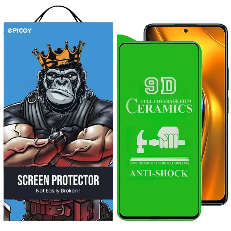 محافظ صفحه نمایش سرامیکی اپیکوی مدل Ceramic unbreakable مناسب برای گوشی موبایل شیائومی Poco F4 /Poco F4 Gt / Poco F3 / Poco F2 Pro