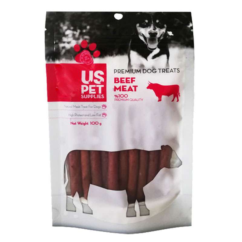 غذای تشویقی سگ یو اس پت مدل Beef Stick وزن 100 گرم
