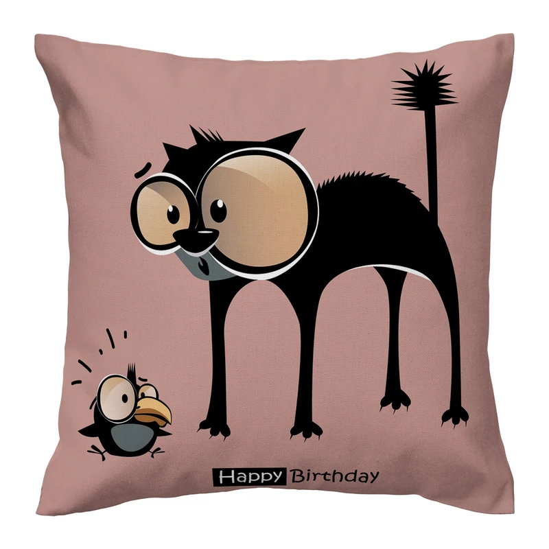 کاور کوسن مدل تم تولد دورو طرح دار کد 1400213