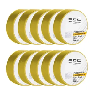 نوار چسب برق ای دی سی مدل PVC بسته 10 عددی