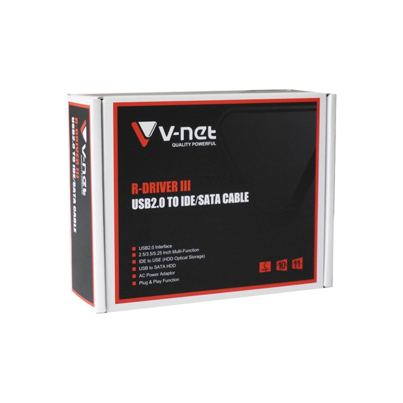مبدل USB 2.0 به SATA/IDE وی نت مدل V-COU20IDE