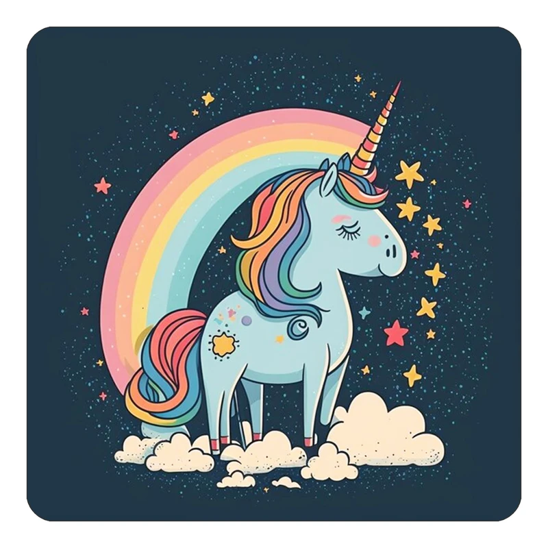 مگنت کاکتی طرح اسب تک شاخ و یونیکورن مدل mp31495