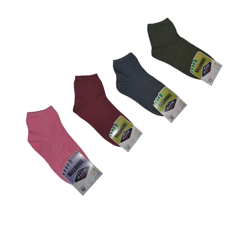 جوراب ساق کوتاه مدل Ikita بسته 4 عددی