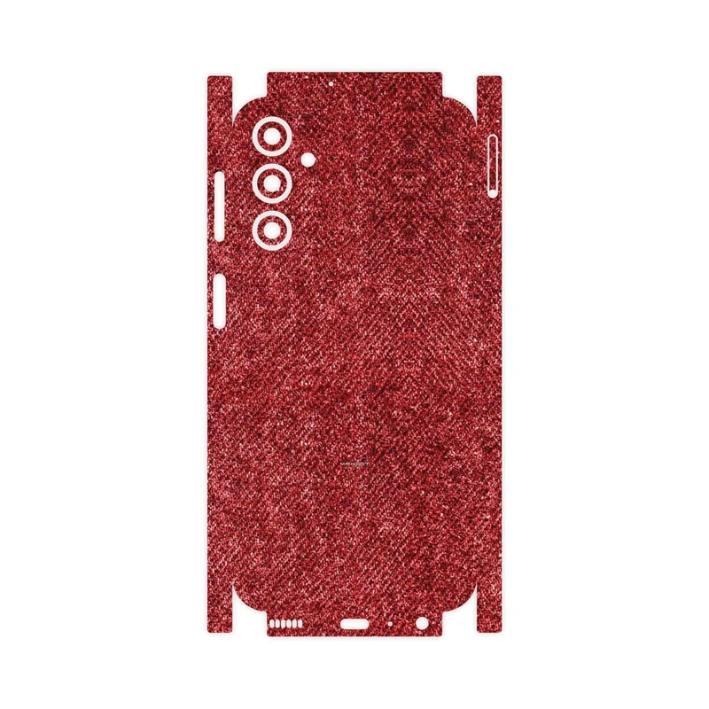 برچسب پوششی ماهوت مدل Fabric Texture 4-FullSkin مناسب برای گوشی موبایل سامسونگ Galaxy A24
