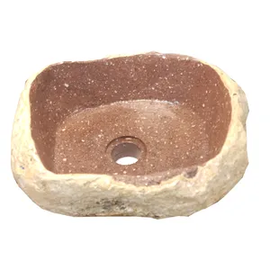 کاسه روشویی مدل سنگ رودخانه ای کدA180