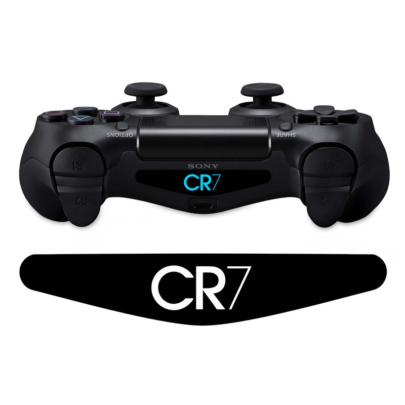 برچسب لایت بار دسته پلی استیشن 4 ونسونی طرح CR7