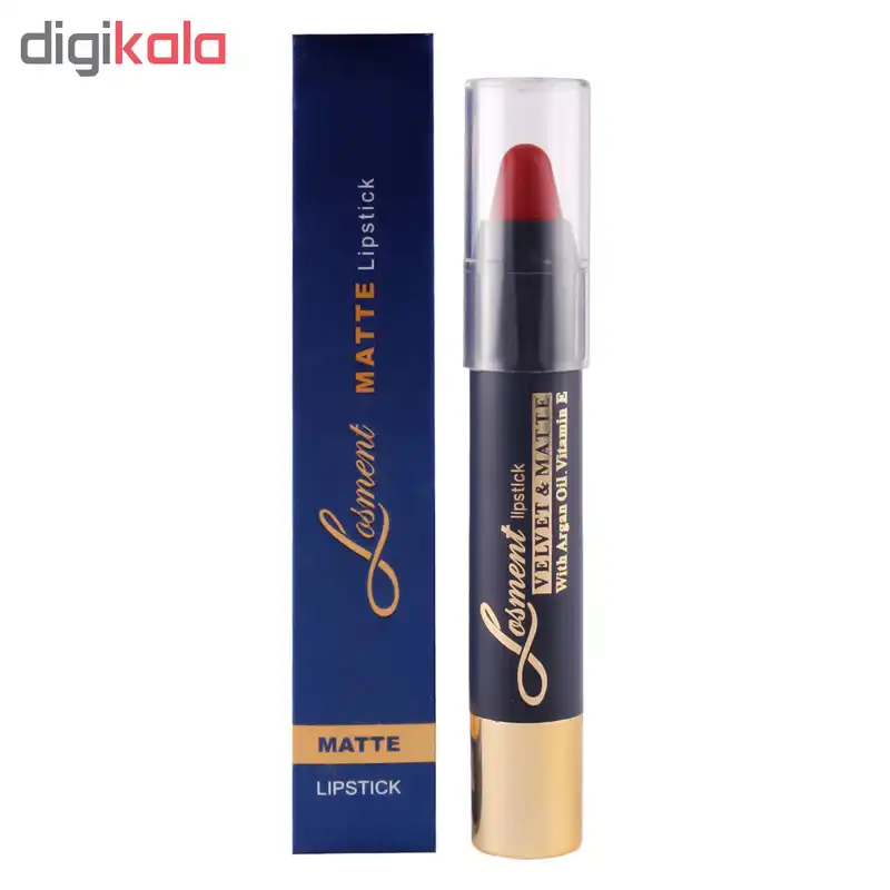 رژلب مدادی مات لوسمنت حاوی روغن آرگان مدل Matt شماره L611