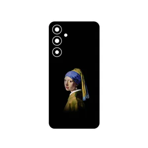 MAHOOT Girl with a Pearl Earring of Vermeer Cover Sticker for Samsung Galaxy A55